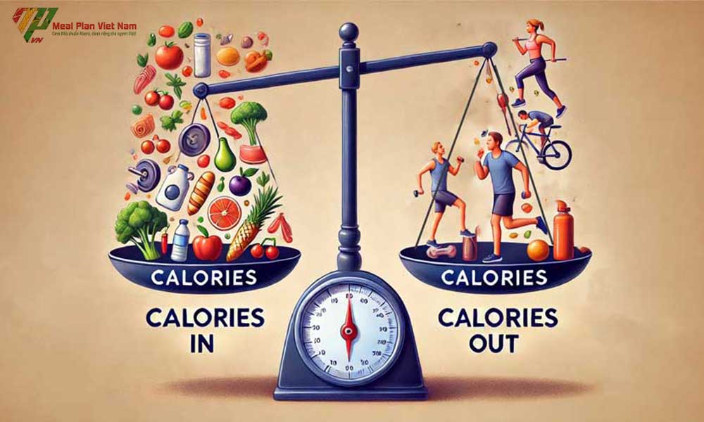 Calo nạp vào phải luôn nhỏ hơn calo tiêu hao