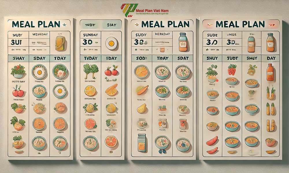 Lưu ý khi áp dụng thực đơn giảm cân với rau củ quả và hạt