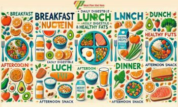 Thực đơn giảm cân 7 ngày