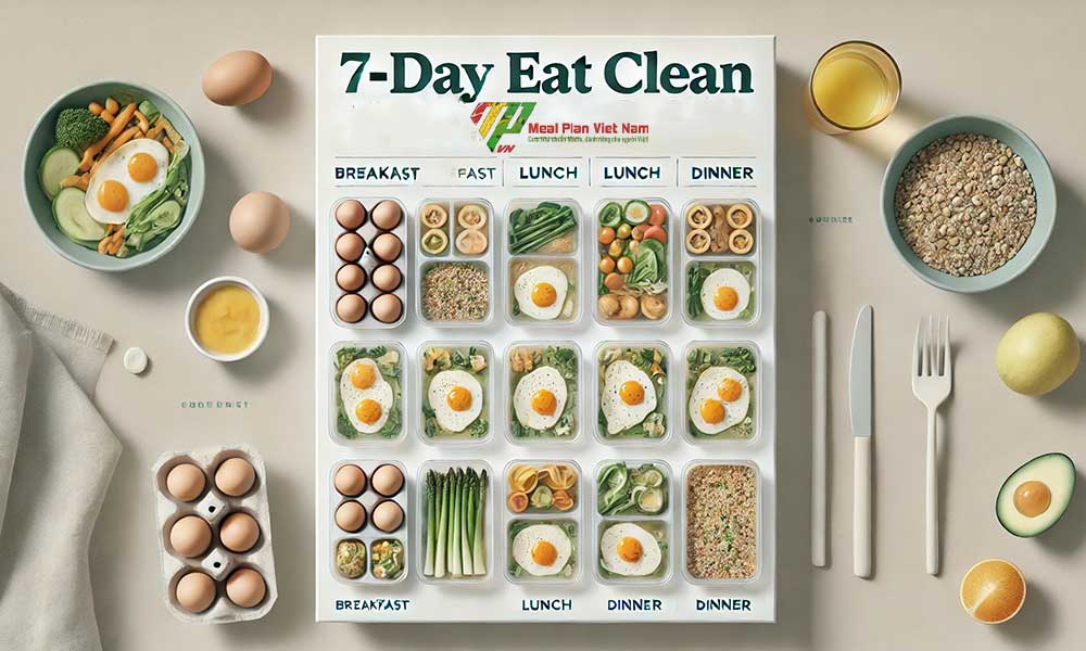 Thực đơn giảm cân 7 ngày với trứng bao nhiêu là đủ