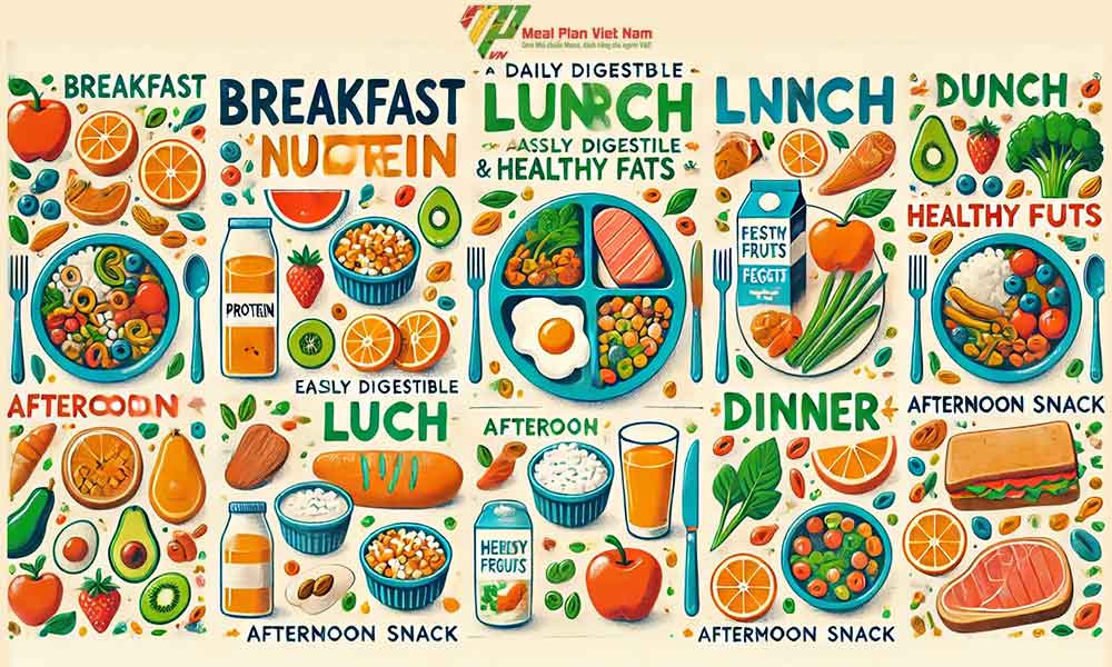 Thực đơn giảm cân 7 ngày