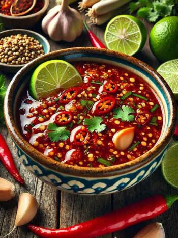 hướng dẫn làm xốt thái cay đậm vị