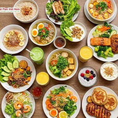 Cách lên thực đơn giảm cân nhanh tại nhà trong 7 ngày