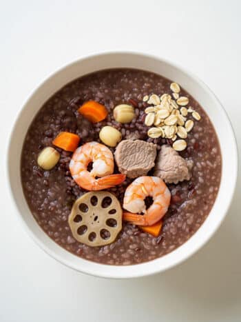 cháo gạo lứt yến mạch